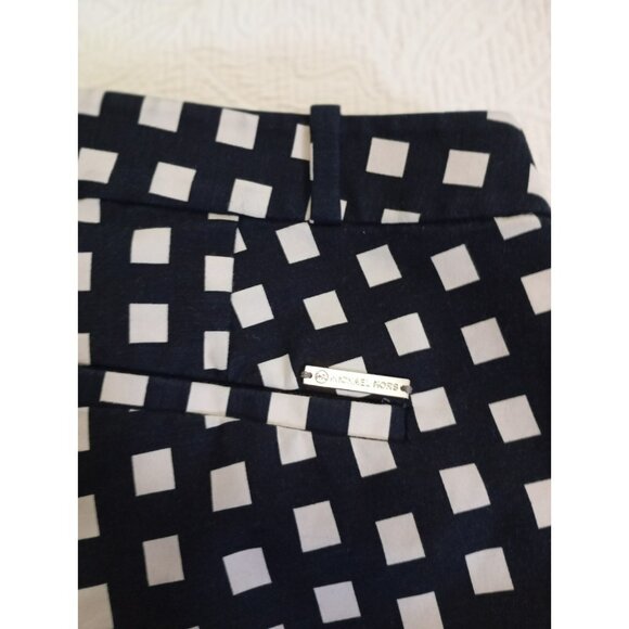 Michael Michael Kors Pants Size 4 Womens Geometric Pattern Offece Professional - Picture 6 of 9